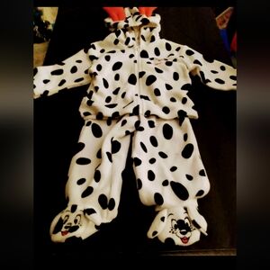 Disney 101 Dalmatian Puppy Dog Fleece Jacket And Pants 9M New With Tags Vintagej